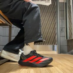 Giay Adidas Adizero Evo SL Carbon Lucid Red Black Giày Adidas Adizero Evo SL Carbon Lucid Red Black