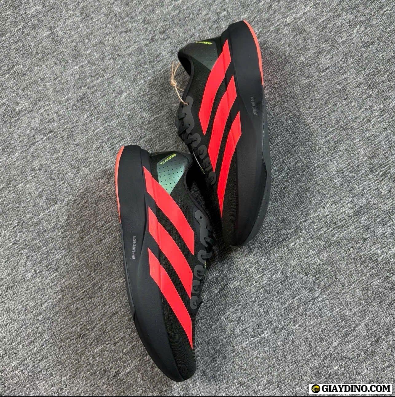 Giày Adidas Adizero Evo SL Carbon Lucid Red Đen Đỏ Giày Adidas Adizero Evo SL Carbon Lucid Red Đen Đỏ