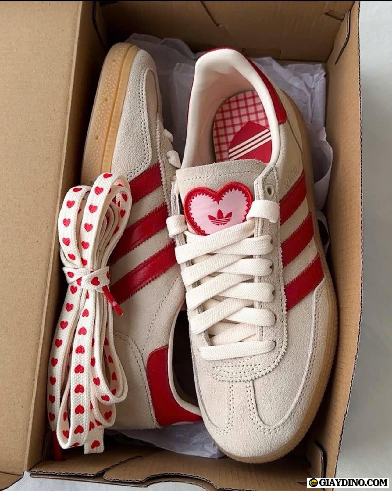 Giày Adidas Originals Handball Spezial Valentines Day Bright Red Giày Adidas Originals Handball Spezial Valentines Day Bright Red