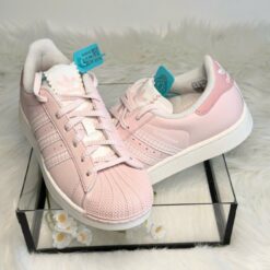 Giay Adidas Originals Superstar II Pink White KJ3968 Phoi Mau Hong Giày Adidas Originals Superstar II Pink White KJ3968 Phối Màu Hồng