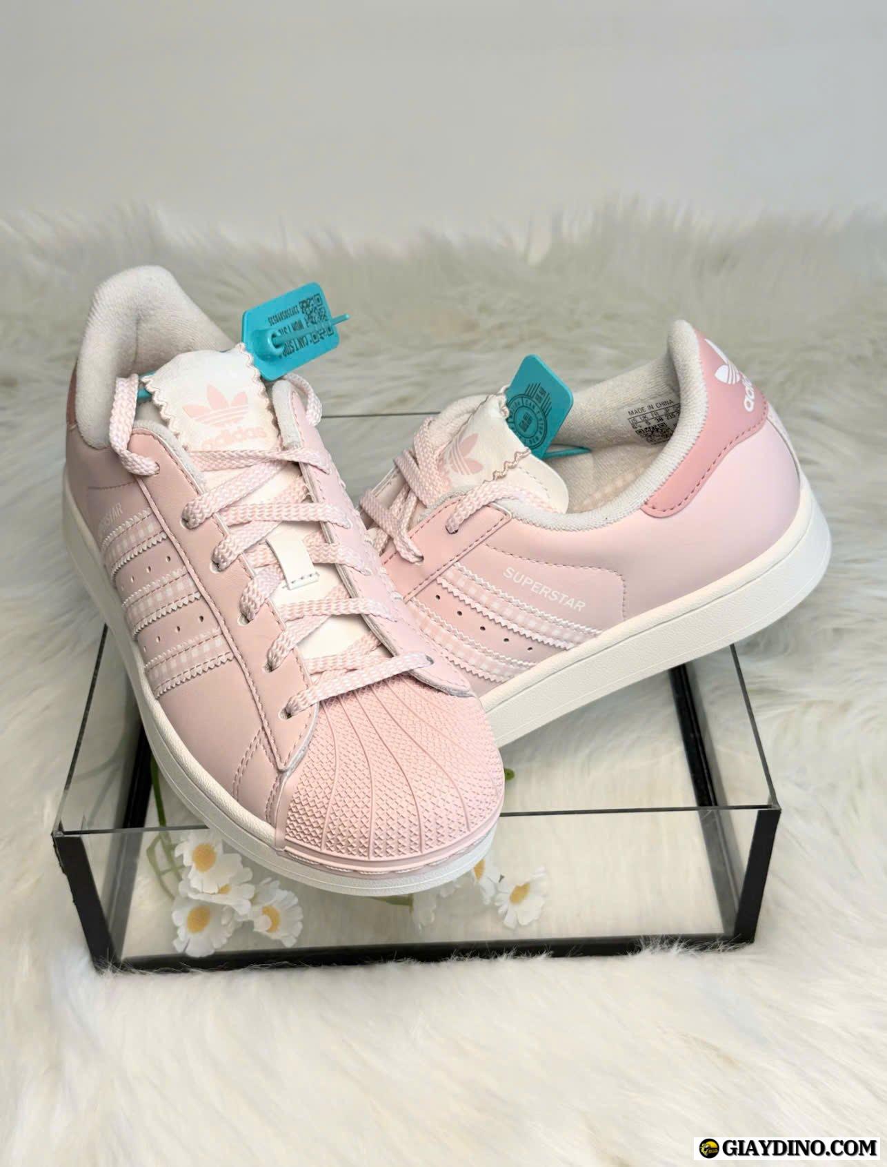 Giày Adidas Originals Superstar II Pink White KJ3968 Phối Màu Hồng Giày Adidas Originals Superstar II Pink White KJ3968 Phối Màu Hồng