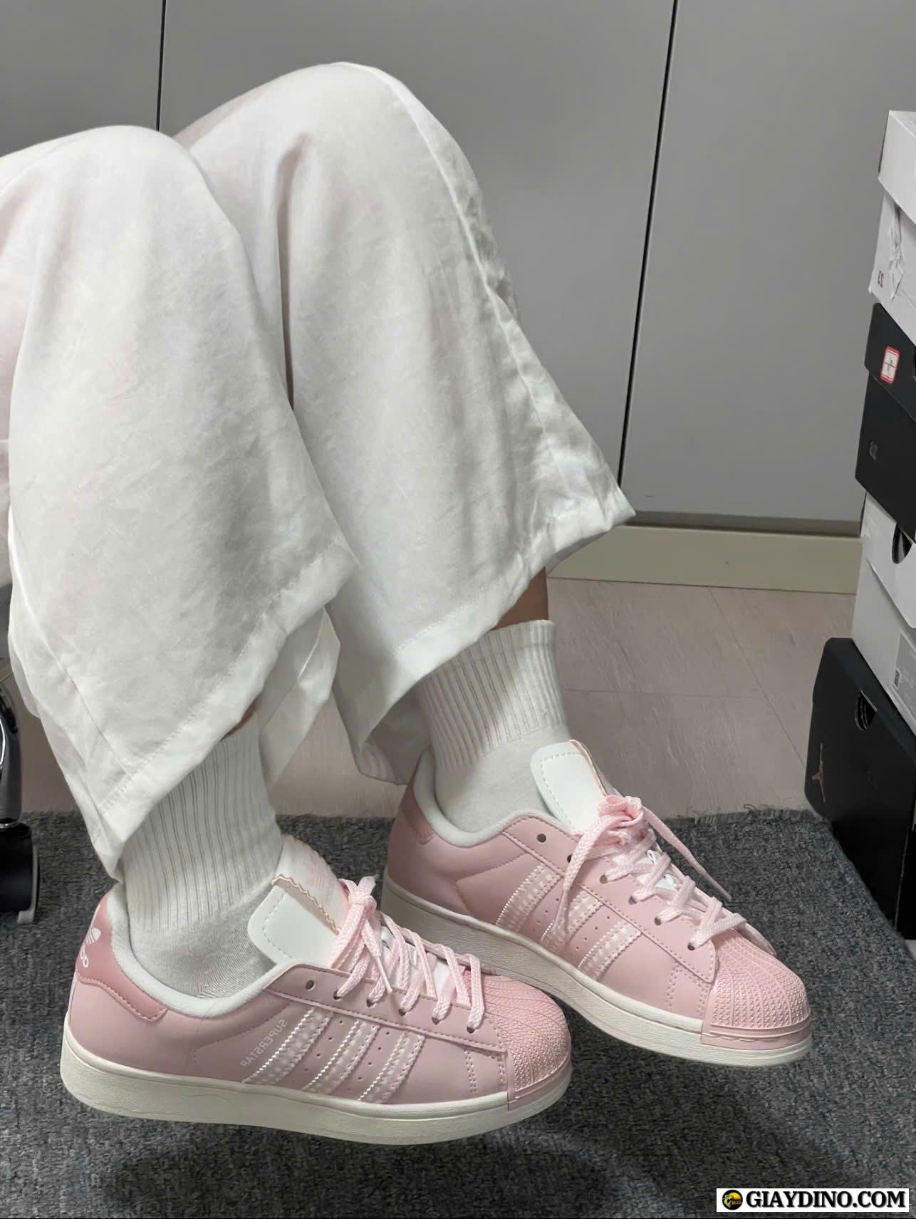 Giày Adidas Originals Superstar II Pink White Giày Adidas Originals Superstar II Pink White