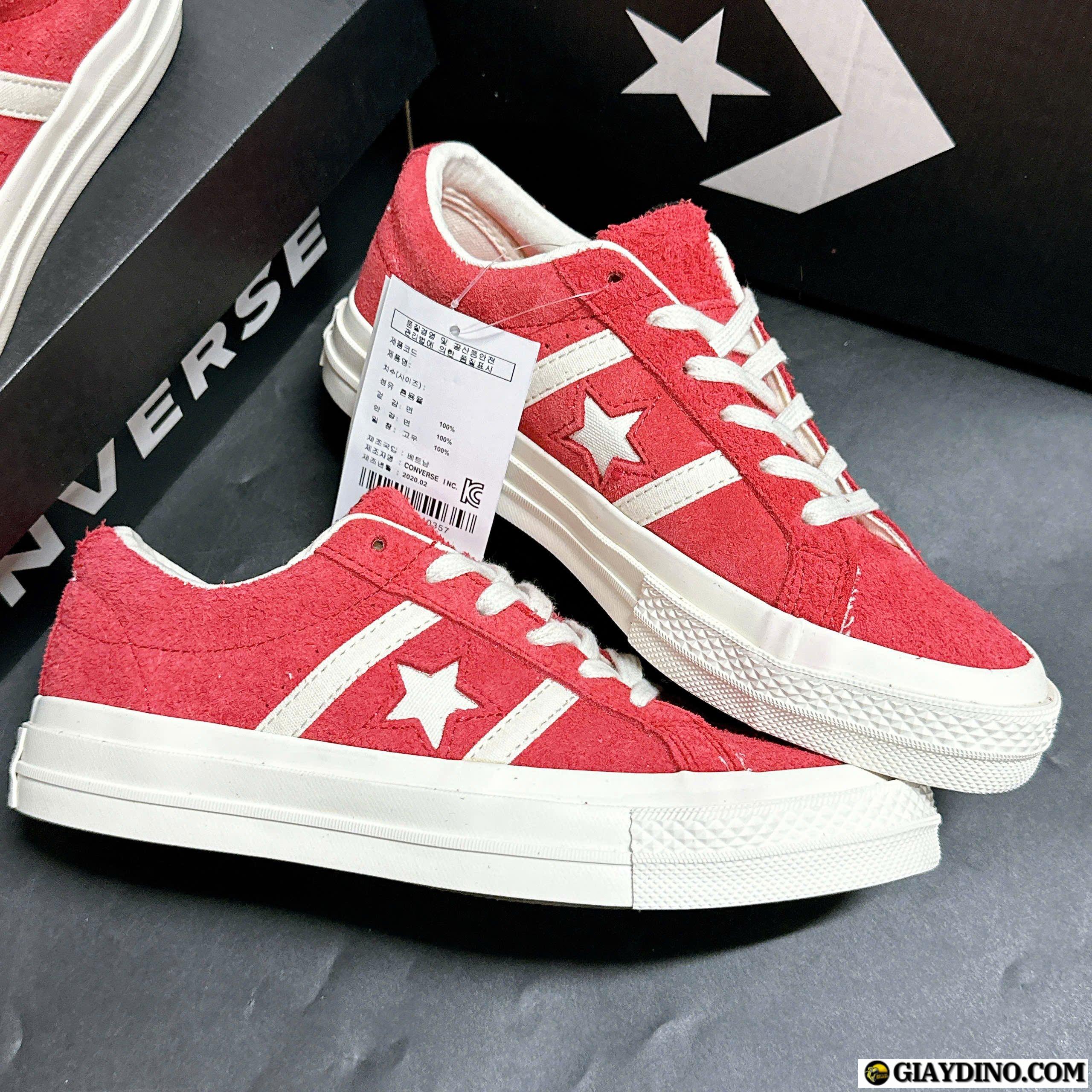 Giày Converse One Star Academy Pro Da Lộn Chuẩn Form Giày Converse One Star Academy Pro Da Lộn Chuẩn Form