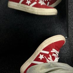 Giay Converse One Star Academy Pro Suede Red White Giày Converse One Star Academy Pro Suede Red White