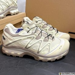 Giay Da Ngoai Salomon XT Quest GTX Phoi Mau Nau Vang Kem Giày Dã Ngoại Salomon XT-Quest GTX Phối Màu Nâu Vàng Kem
