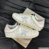 Giày Golden Goose Superstar White Pink Crystal Chain