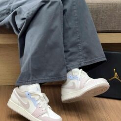 Giay Jordan 1 Low Soft Pink Hong Xanh Duong Pastel AUTO-DRAFT