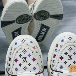 Giay Louis Vuitton LV Trainer 54 Beige Giày Louis Vuitton LV Trainer 54 Beige
