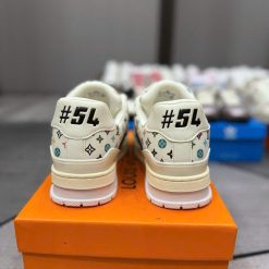 Giay Louis Vuitton LV Trainer 54 Beige FullBox High Quality Giày Louis Vuitton LV Trainer 54 Beige FullBox High Quality