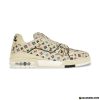 Giày Louis Vuitton LV Trainer 54 Beige White Multicolor Monogram
