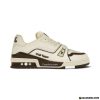 Giay Louis Vuitton LV Trainer 54 White Mocha Fullbox Giày Louis Vuitton LV Trainer 54 White Mocha Fullbox