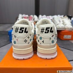 Giay Louis Vuitton LV Trainer 54 White Multicolor Like Auth Giày Louis Vuitton LV Trainer 54 White Multicolor Like Auth