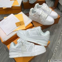 Giay Louis Vuitton LV Trainer Tripper White Giày Louis Vuitton LV Trainer Tripper White