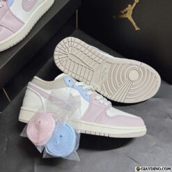 Giay Nike Air Jordan 1 Low Soft Pink Co Thap Giày Nike Air Jordan 1 Low Soft Pink Cổ Thấp