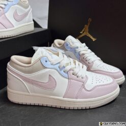 Giay Nike Air Jordan 1 Low Soft Pink Hong Xanh Giày Nike Air Jordan 1 Low Soft Pink Hồng Xanh