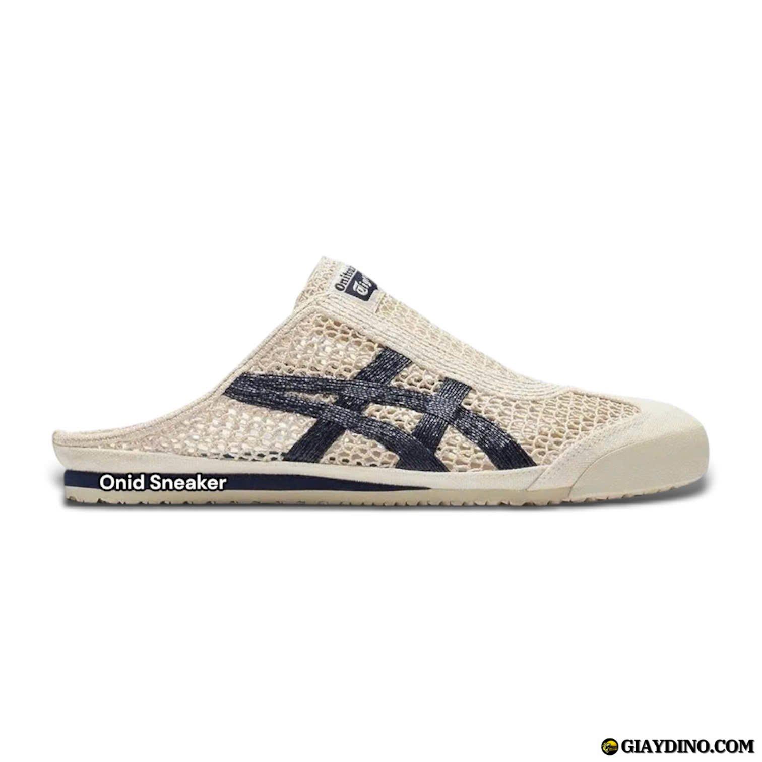 Giay Onitsuka Tiger Mexico 66 Sabot Birch Peacoat 1183C123 200 Giày Onitsuka Tiger Mexico 66 Sabot Birch Peacoat 1183C123-200