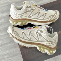 Giay Salomon XT 6 Turtledove Mau Kem Chuan Size Form Dep Giày Salomon XT-6 Turtledove Màu Kem Chuẩn Size Form Đẹp