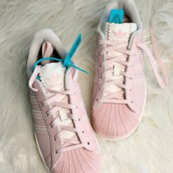 Giay Sneaker Adidas Originals Superstar II Pink White Fullbox Giày Sneaker Adidas Originals Superstar II Pink White Fullbox