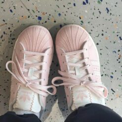 Giay Sneaker Adidas Originals Superstar II Pink White Hong Giày Sneaker Adidas Originals Superstar II Pink White Hồng