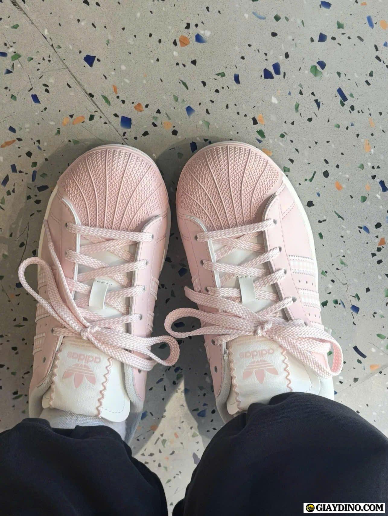 Giày Sneaker Adidas Originals Superstar II Pink White Hồng Giày Sneaker Adidas Originals Superstar II Pink White Hồng