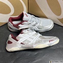 Giay Sneaker Asics Hypersync Piedmont Grey Pure Silver Do Bac Giày Sneaker Asics Hypersync Piedmont Grey Pure Silver Đỏ Bạc