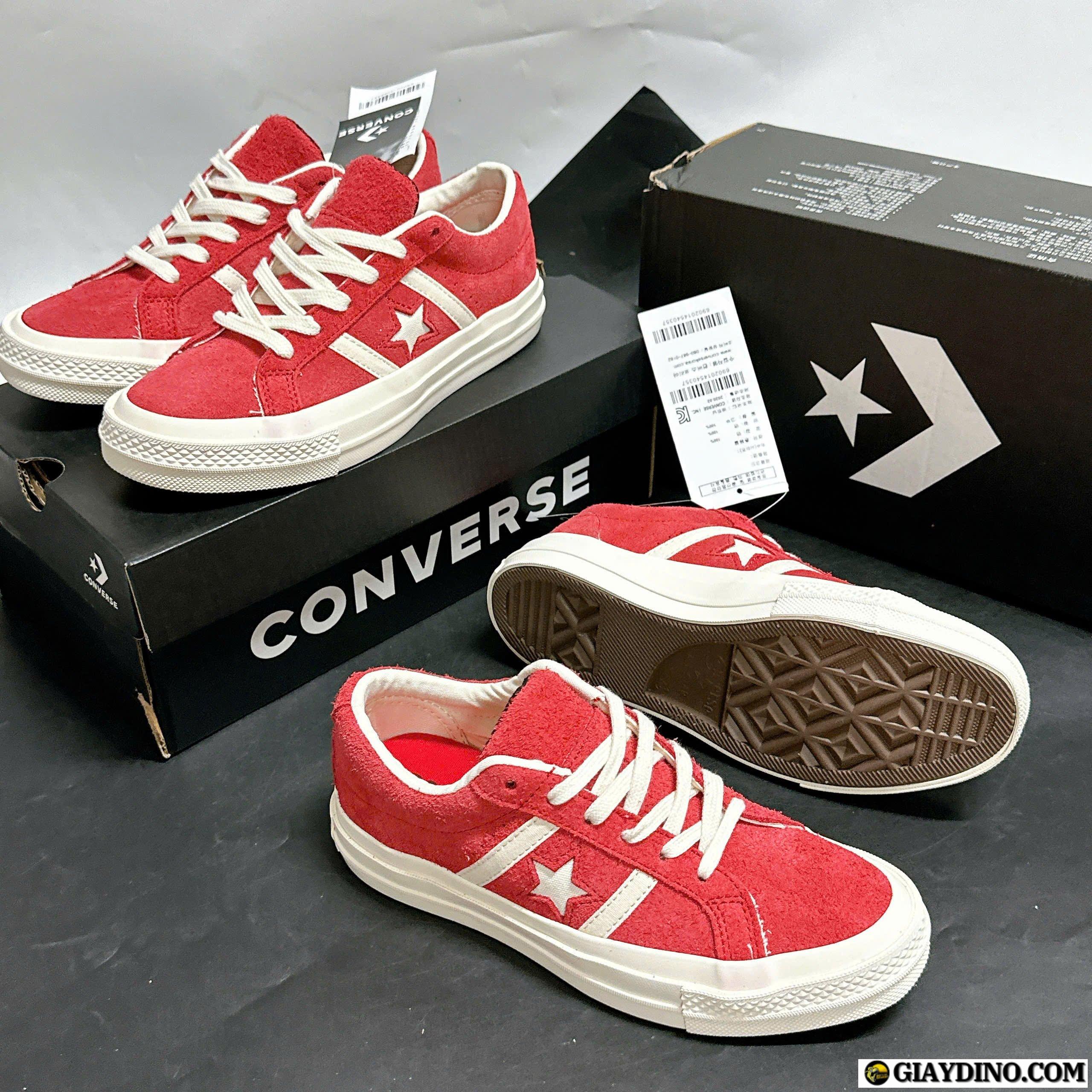 Giày Sneaker Converse One Star Academy Pro Phối Màu Đỏ Giày Sneaker Converse One Star Academy Pro Phối Màu Đỏ