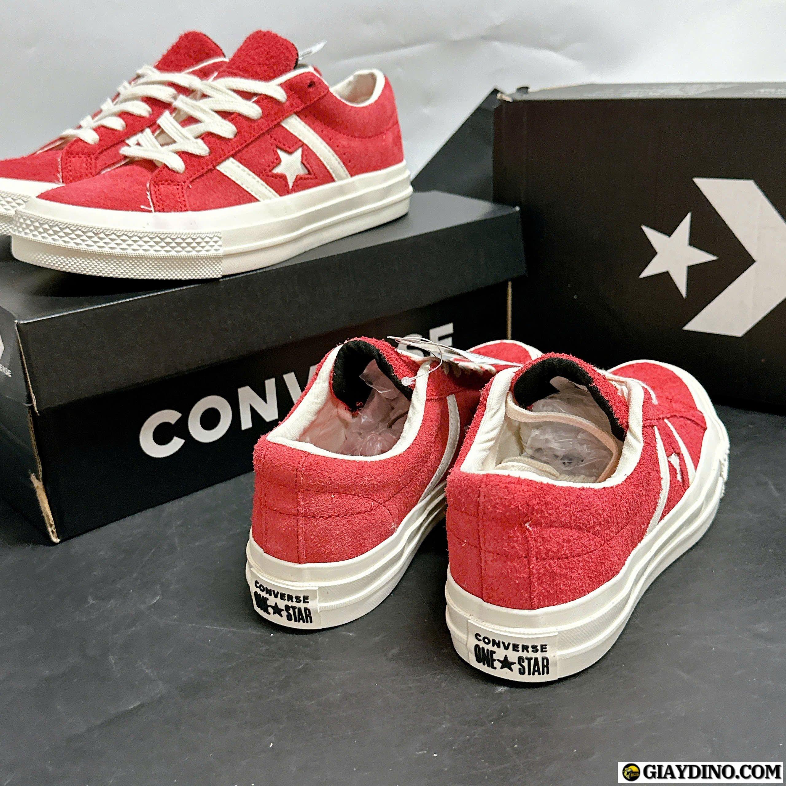 Giày Sneaker Converse One Star Academy Pro Suede Red Brown Giày Sneaker Converse One Star Academy Pro Suede Red Brown