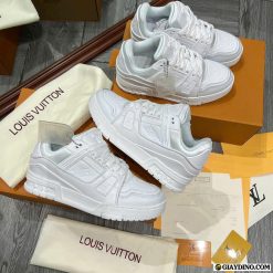Giay Sneaker Louis Vuitton LV Trainer Tripper White Trang Giày Sneaker Louis Vuitton LV Trainer Tripper White Trắng