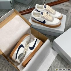 Giay Sneaker Nam Nu Nike Killshot 2 Trang Xanh Navy Giày Sneaker Nam Nữ Nike Killshot 2 Trắng Xanh Navy