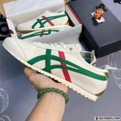 Giay Sneaker Onitsuka Tiger Mexico 66 Birch Kale Green Red Giày Sneaker Onitsuka Tiger Mexico 66 Birch Kale Green Red