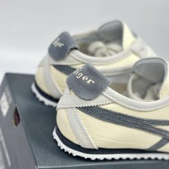 Giay Sneaker Onitsuka Tiger Mexico 66 Grey White Trang Kem Got Xam Giày Sneaker Onitsuka Tiger Mexico 66 Grey White Trắng Kem Gót Xám