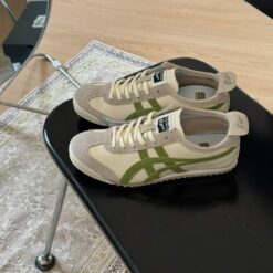 Giay Sneaker Onitsuka Tiger Mexico 66 Mau Kem Xanh Giày Sneaker Onitsuka Tiger Mexico 66 Màu Kem Xanh