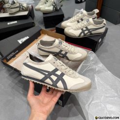 Giay Sneaker Onitsuka Tiger Mexico 66 SD Mau Kem Xam Giày Sneaker Onitsuka Tiger Mexico 66 SD Màu Kem Xám