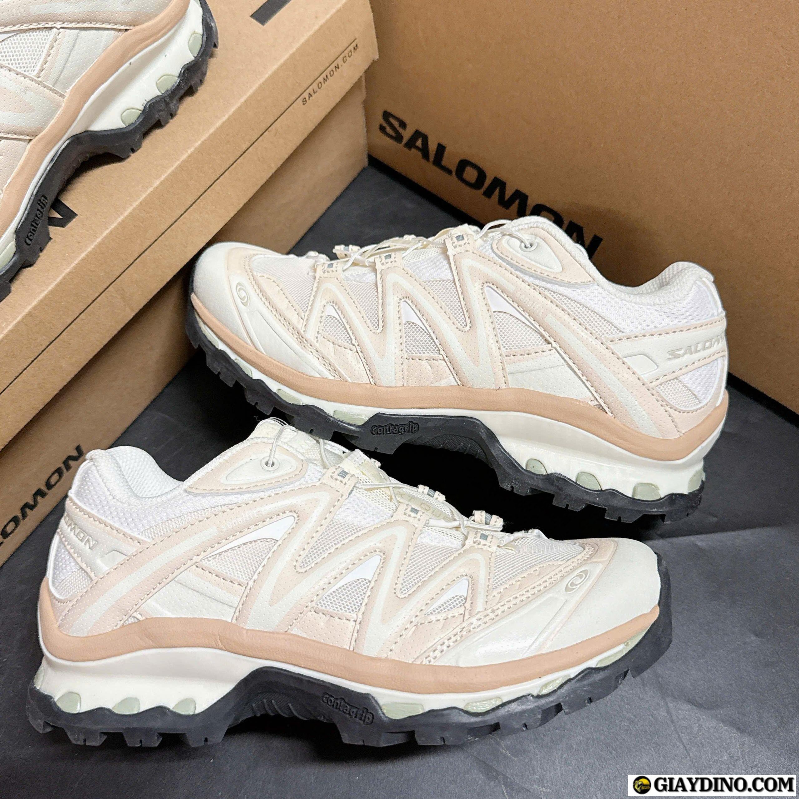 Giày Sneaker Salomon XT-6 Questseries Cream Black Giày Sneaker Salomon XT-6 Questseries Cream Black