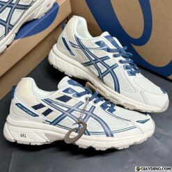 Giay The Thao ASICS Gel Venture 6 Cream White Navy Giày Thể Thao ASICS Gel Venture 6 Cream White Navy