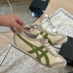 Giay The Thao Nam Nu Onitsuka Tiger Mexico 66 Mau Kem Xanh La Giày Onitsuka Tiger Mexico 66 Vin Brick Green 1183B391-202