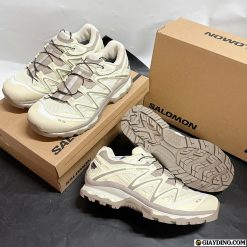 Giay The Thao Salomon XT Quest GTX Nau Vang Kem Giày Thể Thao Salomon XT-Quest GTX Nâu Vàng Kem