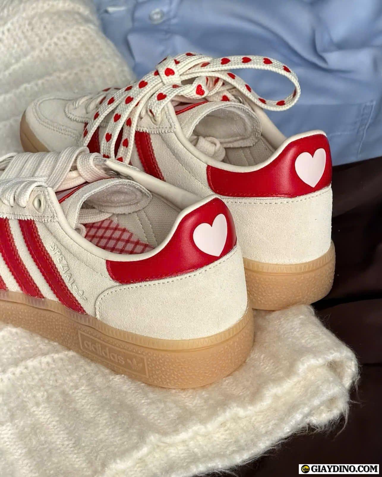 Giày Thời Trang Adidas Originals Handball Spezial Valentines Day Sandy Pink Giày Thời Trang Adidas Originals Handball Spezial Valentines Day Sandy Pink