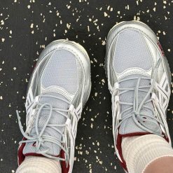 Giay Thoi Trang Asics Hypersync Tone Bac Anh Kim Do Man Giày Thời Trang Asics Hypersync Tone Bạc Ánh Kim Đỏ Mận