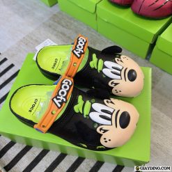 Dep Crocs Disney IAM Goofy Classic Clog Den Xanh La Dép Crocs Disney IAM Goofy Classic Clog Đen Xanh Lá