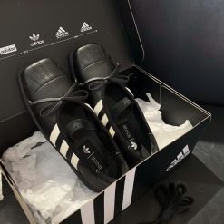 Giay Bup Be Adidas Originals Superstar SQ BALLET W Black White Den Mui So Giày Búp Bê Adidas Originals Superstar SQ BALLET W Black White Đen Mũi Sò