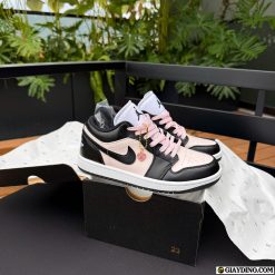 Giay Jordan 1 Low Black Pink Den Hong Tang Kem Moc Khoa Giày Jordan 1 Low Black Pink Đen Hồng Tặng Kèm Móc Khóa