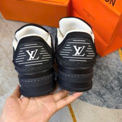 Giay Louis Vuitton LV Trainer Black White Chuan Size Giày Louis Vuitton LV Trainer Black White Chuẩn Size