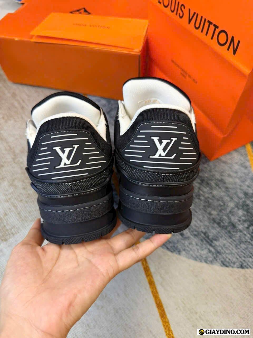 Giày Louis Vuitton LV Trainer Black White Chuẩn Size Giày Louis Vuitton LV Trainer Black White Chuẩn Size
