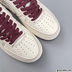 Giay Nike Air Force 1 Low Undefeated Trang Do Ruou Giày Nike Air Force 1 Low Undefeated Trắng Đỏ Rượu