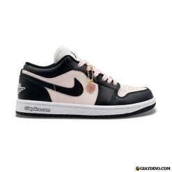 Giày Nike Air Jordan 1 Low Black Pink
