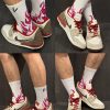 Giày Nike Air Jordan Legacy 312 Low Grey White Burgundy