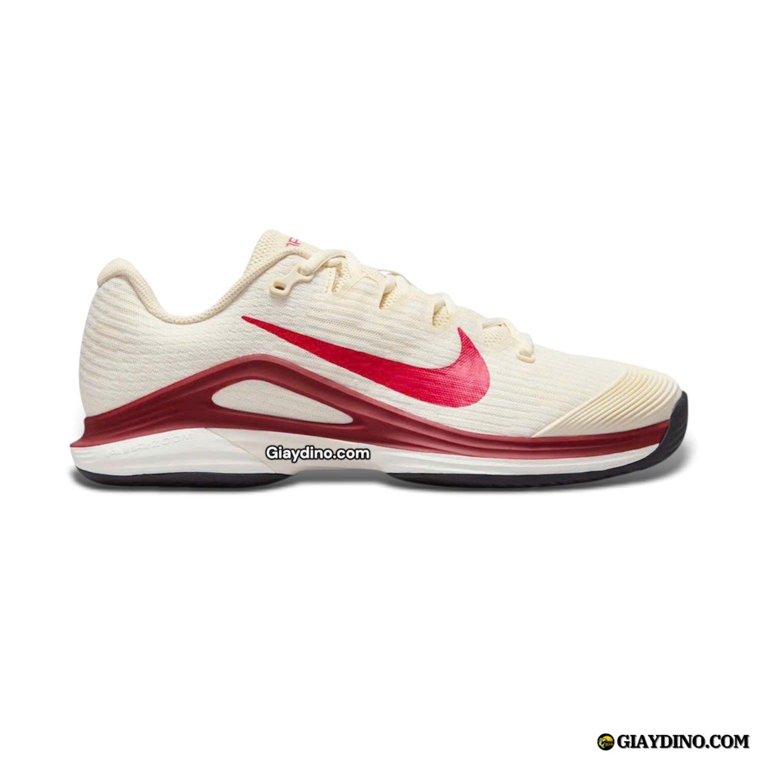 Giay Nike Court Air Zoom Vapor 12 HC Pale Ivory Sail FV5554 104 Giày Nike Court Air Zoom Vapor 12 HC Pale Ivory Sail FV5554-104