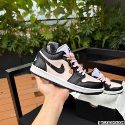 Giay Nu Nike Jordan 1 Low Black Pink Giày Nữ Nike Jordan 1 Low Black Pink