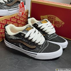 Giay Sneaker Vans Knu Skool Den Xam Trang Giày Sneaker Vans Knu Skool Đen Xám Trắng
